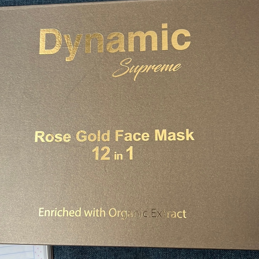 Dynamic Supreme Rose Gold Face Masks -12